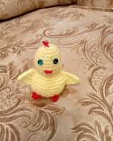 Мягкая вязанная игрушка