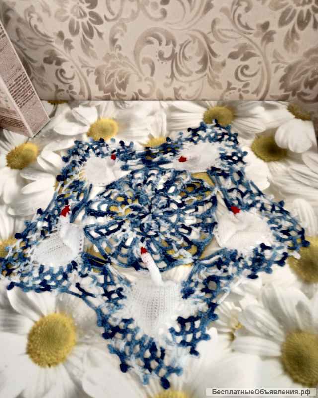 Салфетки крючком, кошельки, сумки, клатчи