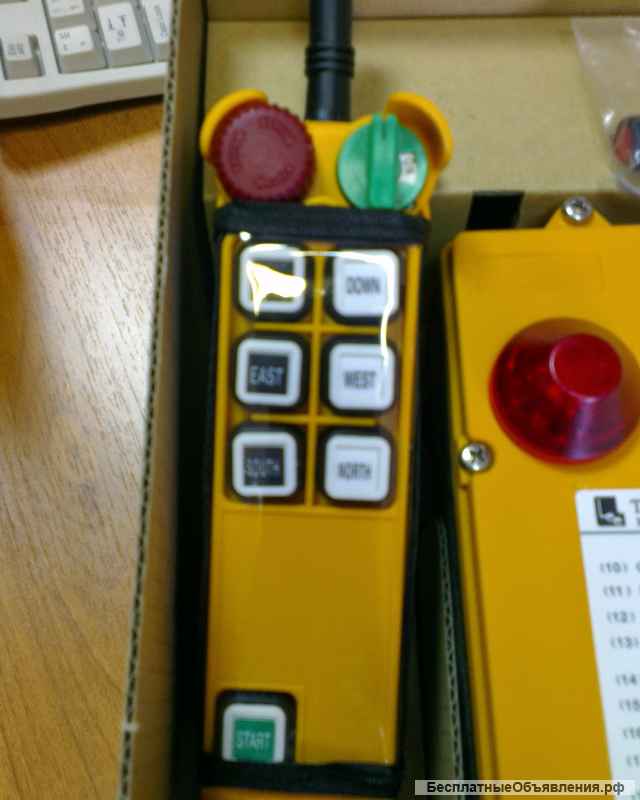 Радиоупpавление кранами сеpии Тelеcrane