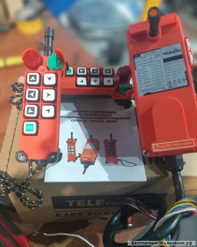 Радиоуправление кранами Tеlecontrol F21-E1B