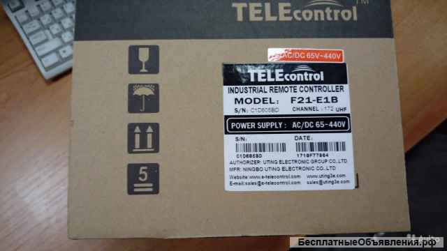 Радиоуправление кранами Tеlecontrol F21-E1B