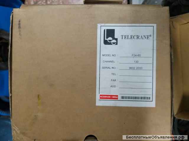 Радиоуправление "Telecrane" F24-60 Double Joystick