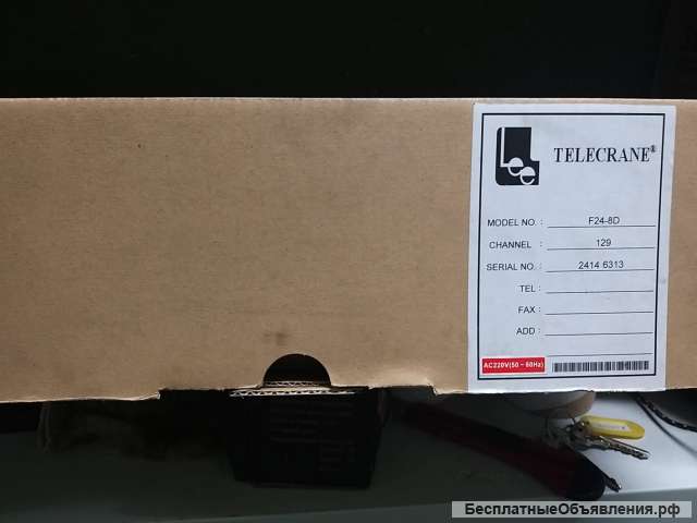 Радиоуправление "Telecrane" F24-8D