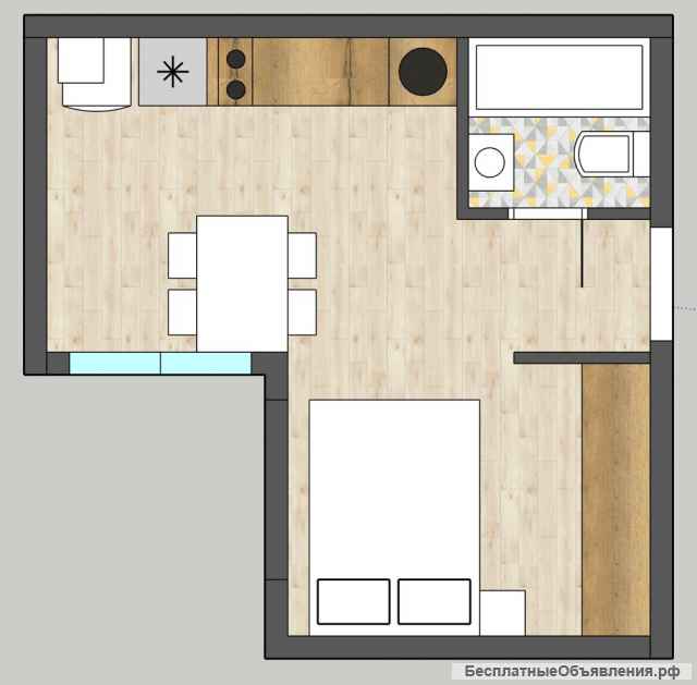 Новый дом 23 кв.м. с ремонтом в Нахичевани