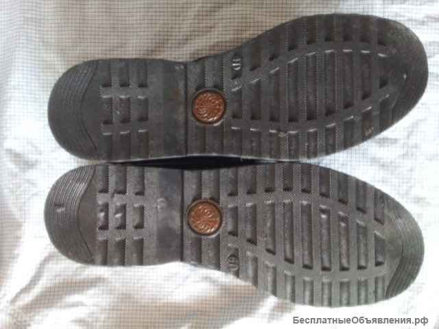 Туфли демесезонные кожанные, новые