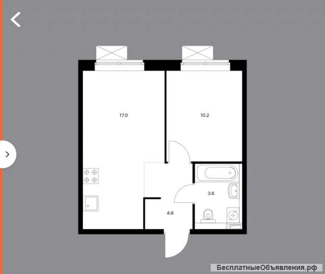 Видовая евродвушка у парка 2 км от Москвы