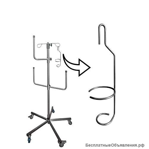 Стойка для внутривенных вливаний