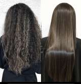 Бразильскому кератированию, выпрямлению и лечению волос