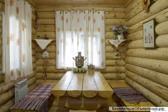 Пошив штор для помещений бань и саун