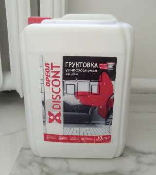 Грунтовка универсальная акриловая " Ореол дисконт", 10л
