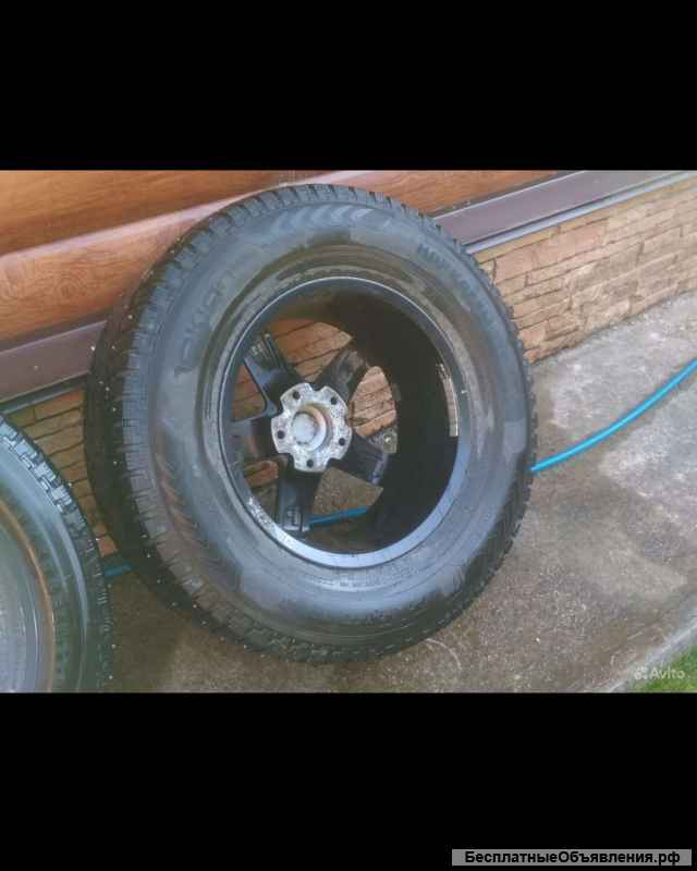 Колёса R17 в сборе, на литье