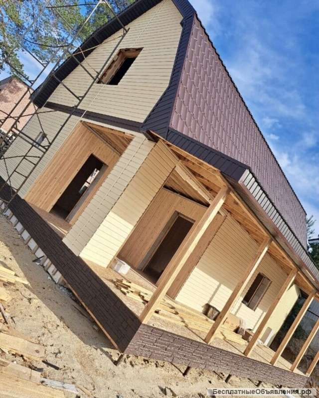 Дом 100м круглогодичный