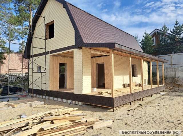 Дом 100м круглогодичный
