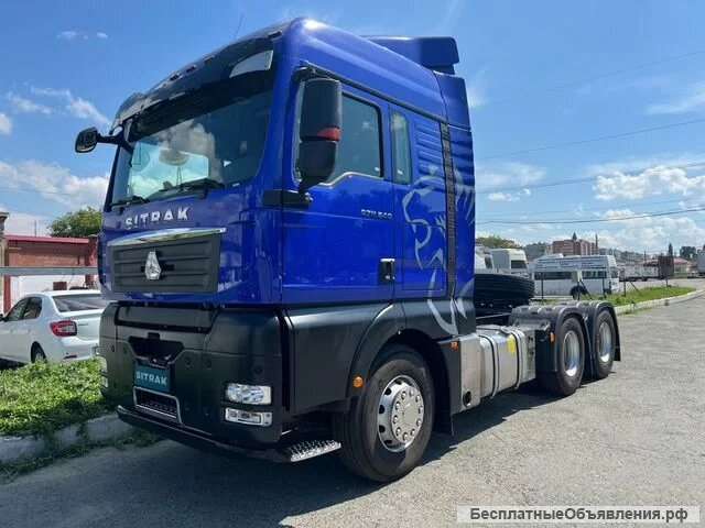 Дизельный тягач SITRAK C7H, 6х4, АКПП с ретардером, рессора