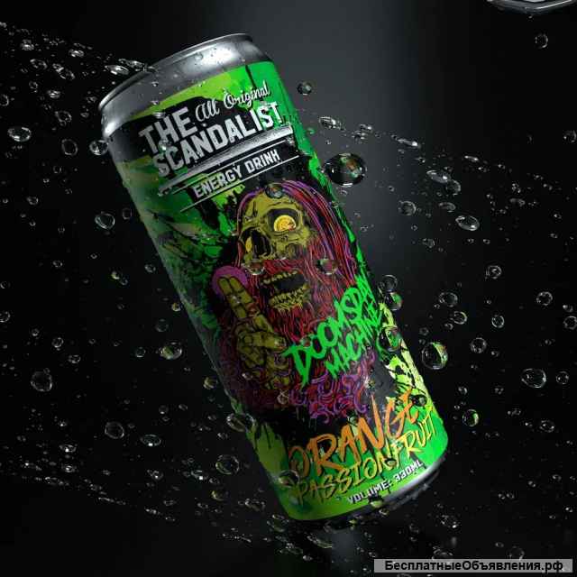 Безалкогольные энергетические напитки оптом