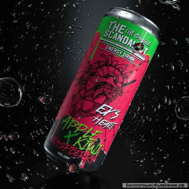 Безалкогольные энергетические напитки оптом