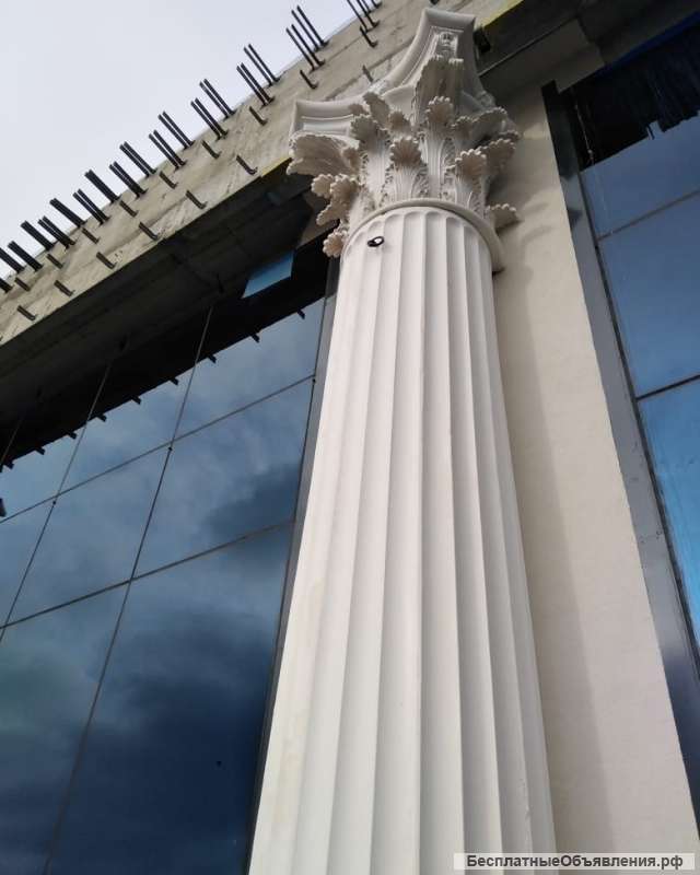 Изготовление любых архитектурных элементов из стеклопластика на заказ