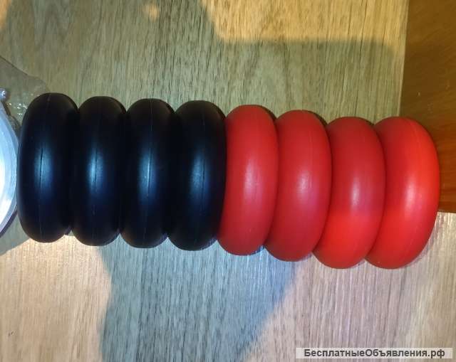 Колёса для роликов, новые 76мм, 85А. 8шт.