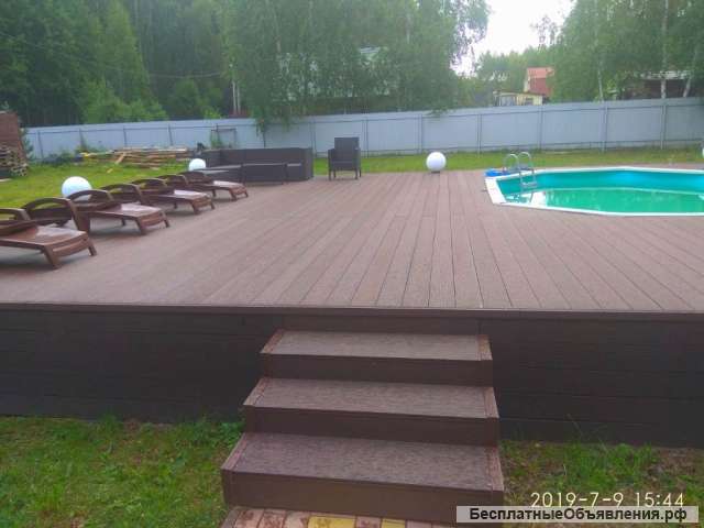 Террасной доски из ДПК, DECO