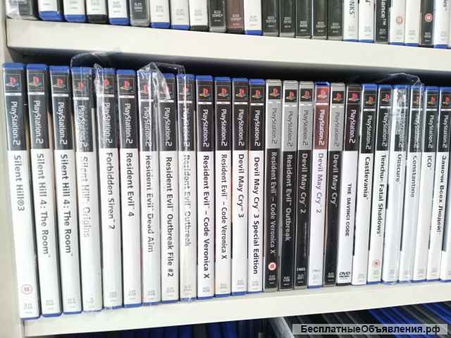 Оригинальные игры на Sony PlayStation 2 PS2