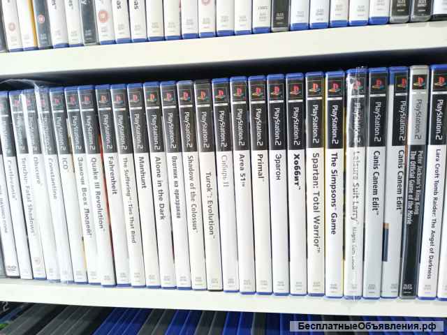Оригинальные игры на Sony PlayStation 2 PS2