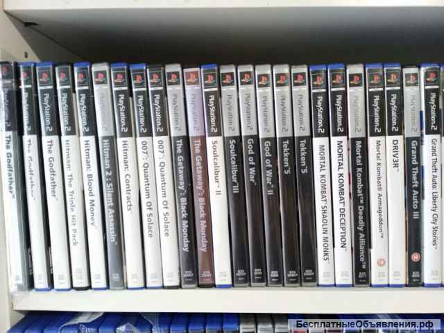Оригинальные игры на Sony PlayStation 2 PS2