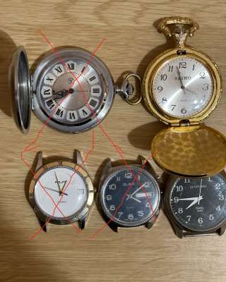 Часы наручные и карманные СССР; Швейцарии; Японии