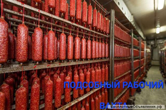 ПОДСОБНЫЙ РАБОЧИЙ вахта 15/30/45 проживание питание
