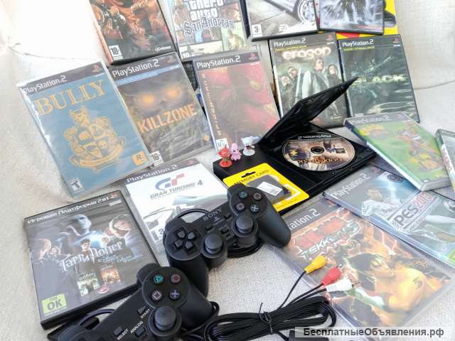 Приставка PS2 и игры