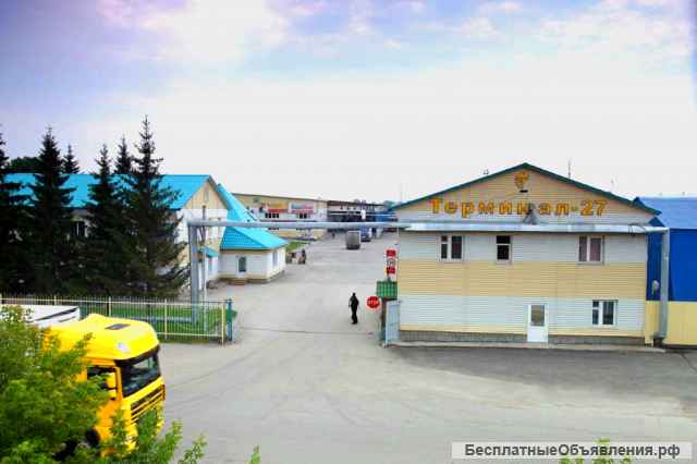 Теплый склад с ж/д и авторампой 282 кв.м