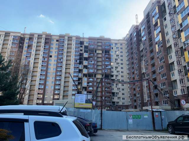 1 комн. квартира новостройка 40,6 кв. м г. Щелково.
