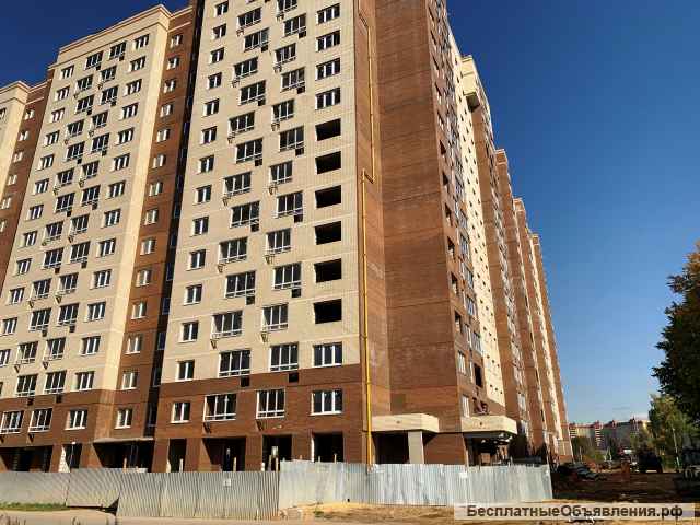 1 комн. квартира новостройка 40,6 кв. м г. Щелково.