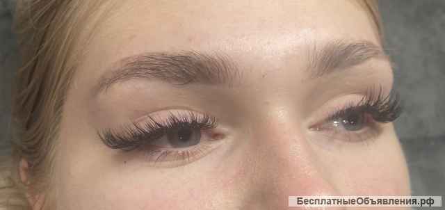 Наращивание ресниц от 1000 р в студии