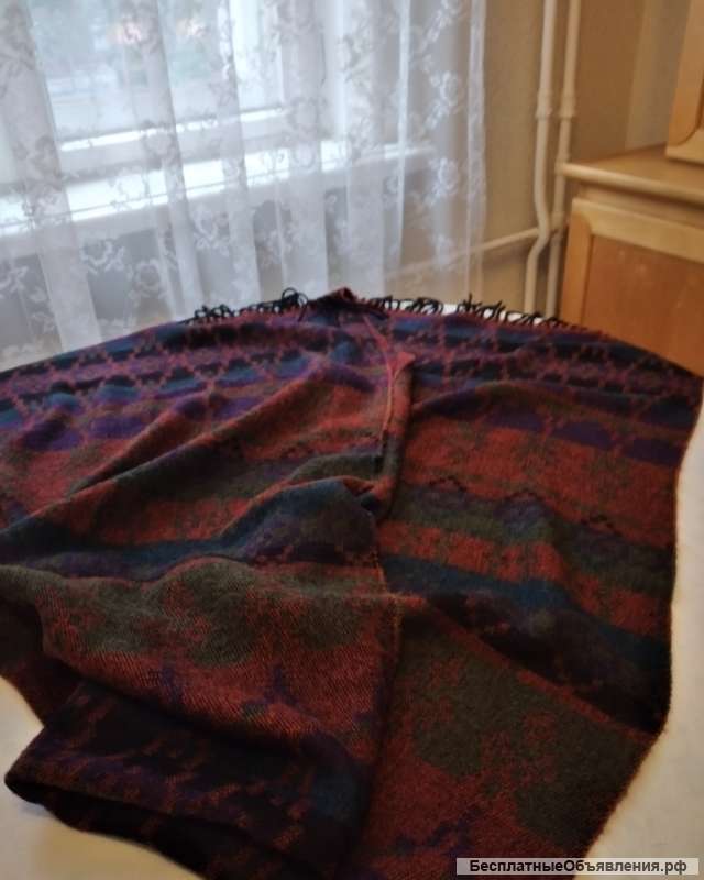 Шарф шерстяной