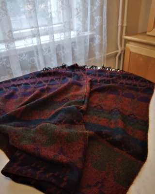 Шарф шерстяной