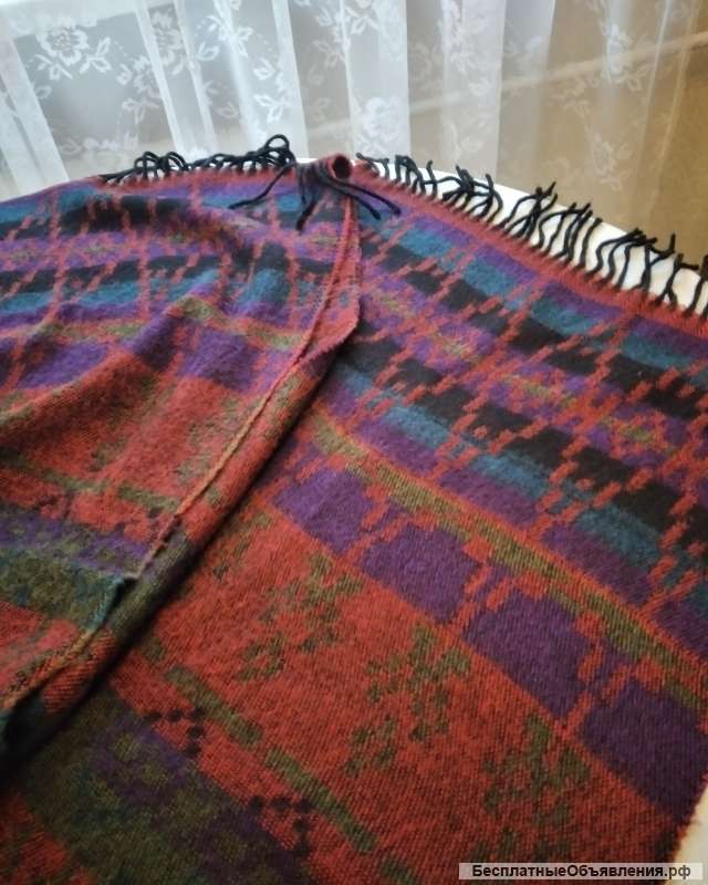 Шарф шерстяной