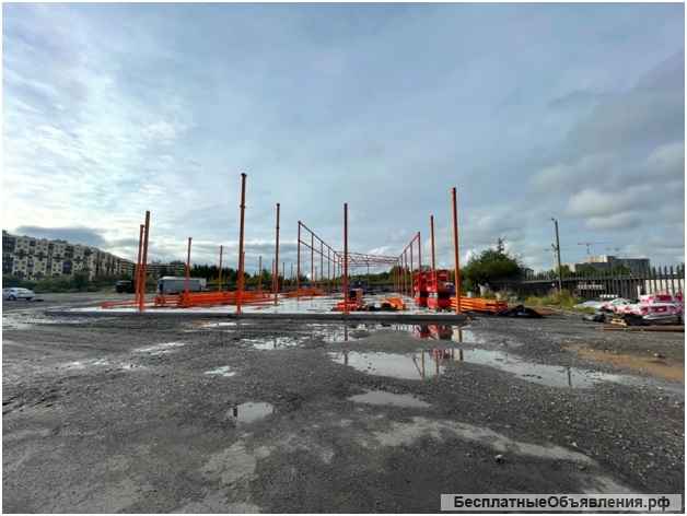 Промышленные участки и строительство ангаров под ключ