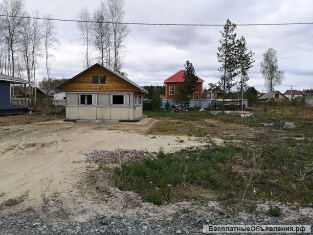 Участок 12 соток ижс в с Тюнёво