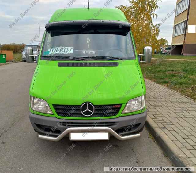 Капот Мерседес Спринтер W901-905 (2000-2006 г.в.), из стеклопластика