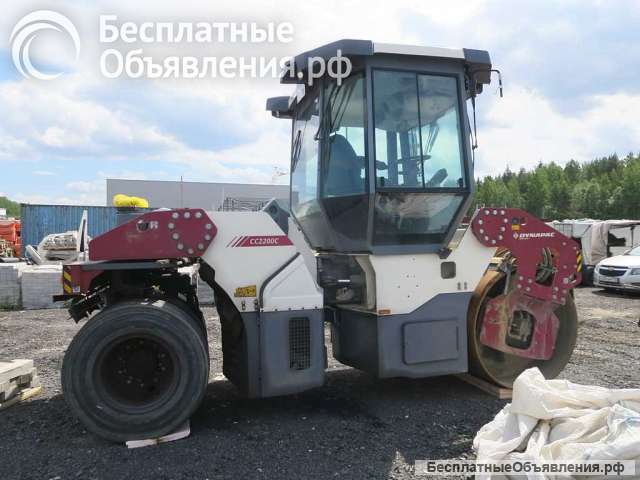 Асфальтовый пневмо каток Dynapac 8,5 т 2019 г, 3000 м/ч