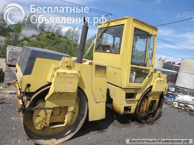 Асфальтовый тандемный каток Bomag 144 8,5 т, разрезные вальцы