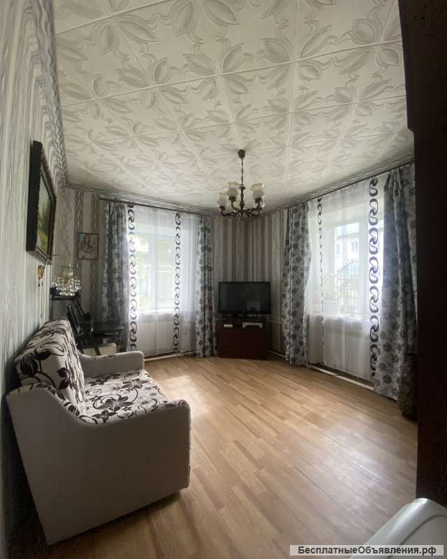 3 ком. квартира в г. Советск. 65,8м2