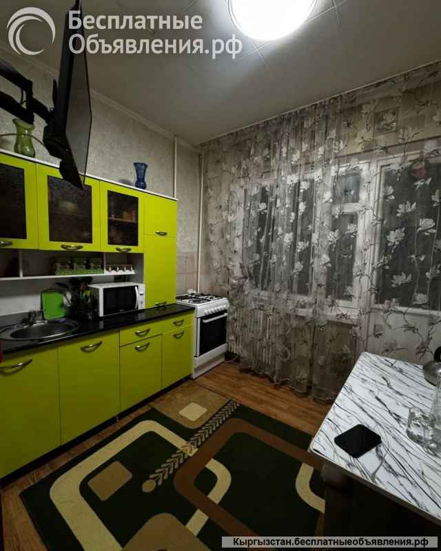 3-х комнатную квартиру Аламедин-1 (Городок Строителей)