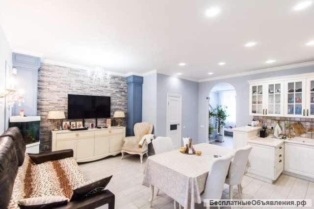 Трехэтажный таунхаус готовый для проживания в КП "Бремен", новая Москва