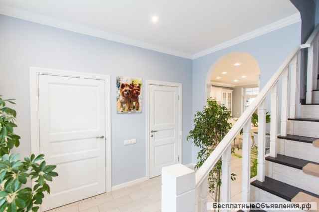 Трехэтажный таунхаус готовый для проживания в КП "Бремен", новая Москва