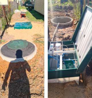 Качественная альтернатива шамбо в виде ЛОС