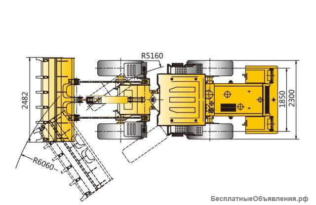 Фронтальный погрузчик XCMG LW300FN