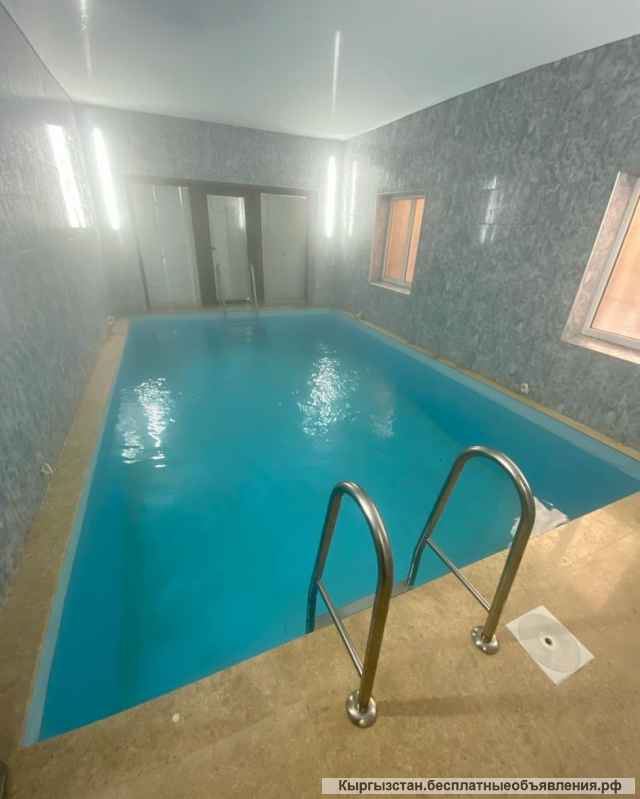 Сауна в гостевом доме "Путник" Два бассейна. Сауна на дровах. Бильярд, караоке.