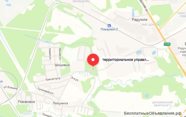 Участок 5,38 га (СНТ, ДНП)