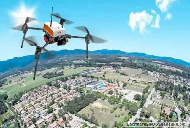 Аэрофотосъёмка объектов и участков с помощью БПЛА, дронов, квадрокоптеров